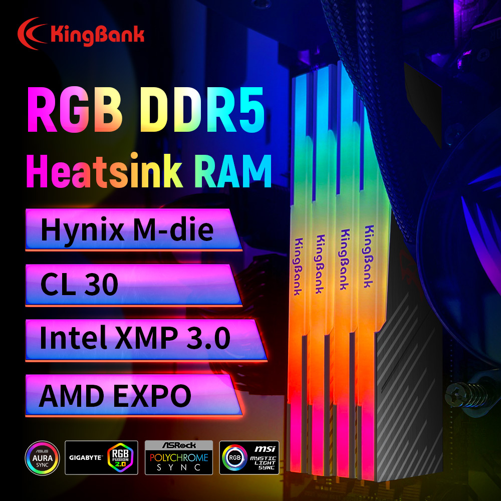 KingBank KRRB DDR5 RGB SoarBla - Ddr5 8Gb 评论和价格
