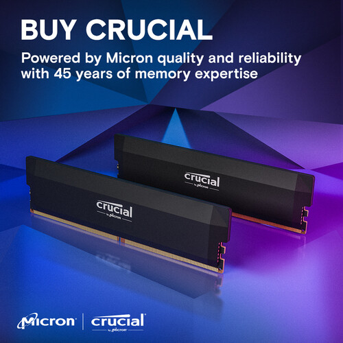 Crucial Pro DDR5 RAM 16GB 32GB - Ddr5 16Gb 6000Mhz 评论和价格