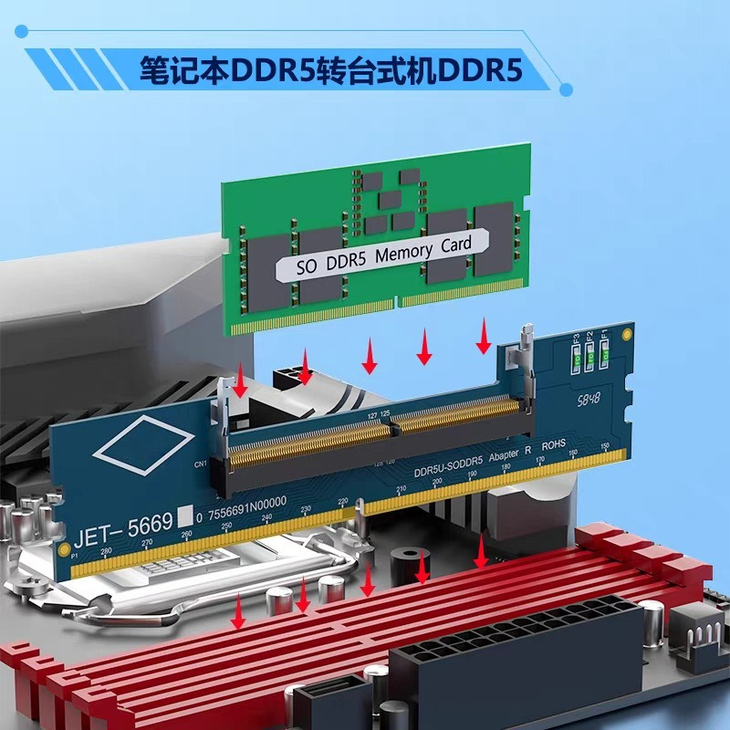 DDR3 DDR4 DDR5 SO‑DIMM to UDIM - Ddr5 Laptop Ram 评论和价格